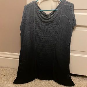 Ombré knit top